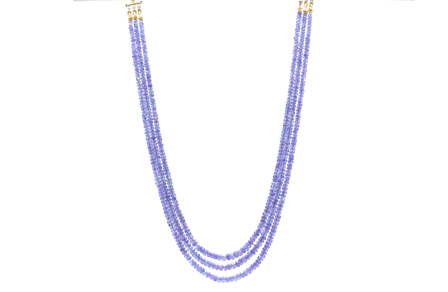 Sagestone- Tanzanite Triple Strand
